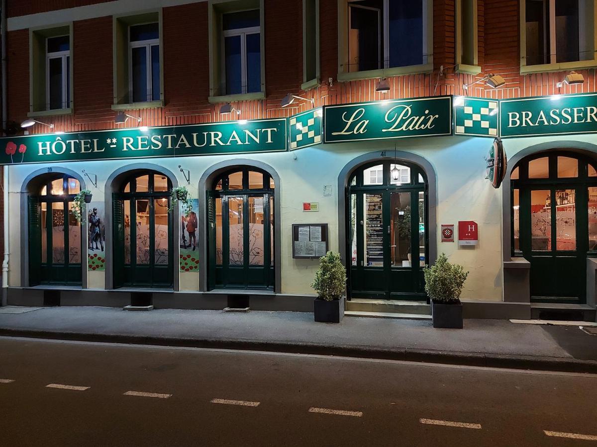 Hotel De La Paix Albert Eksteriør billede